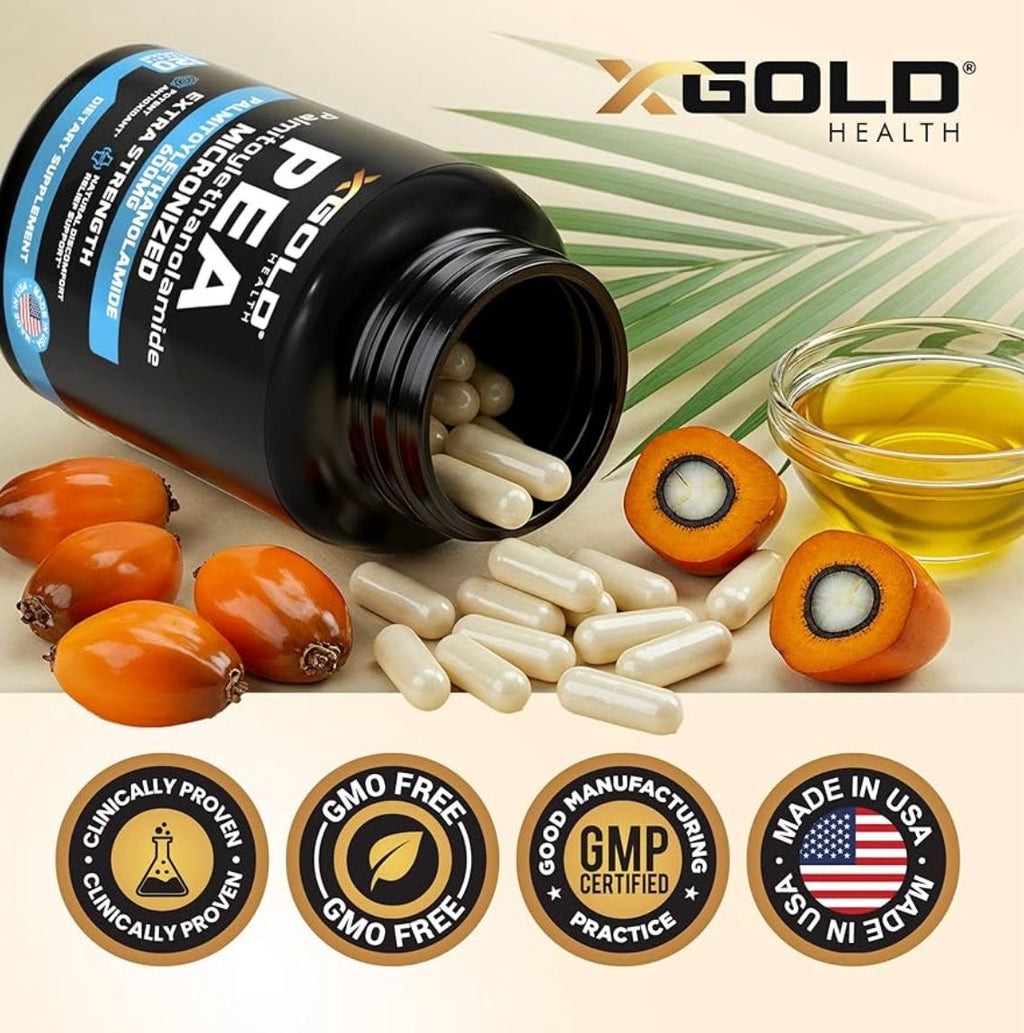 XGold Heatlh - PEA Micronized 600 mg