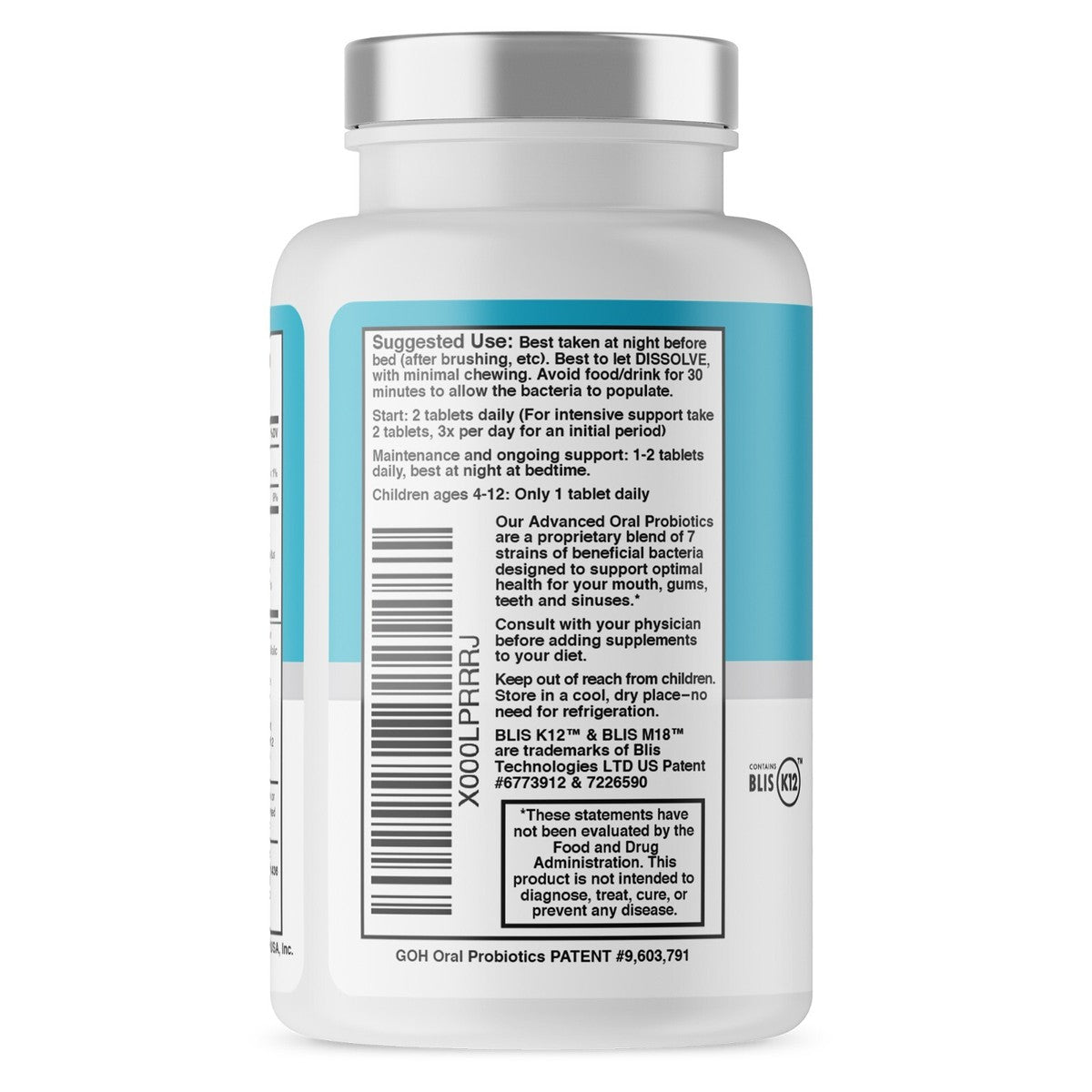 Great Oral Health - Probiótico oral masticable