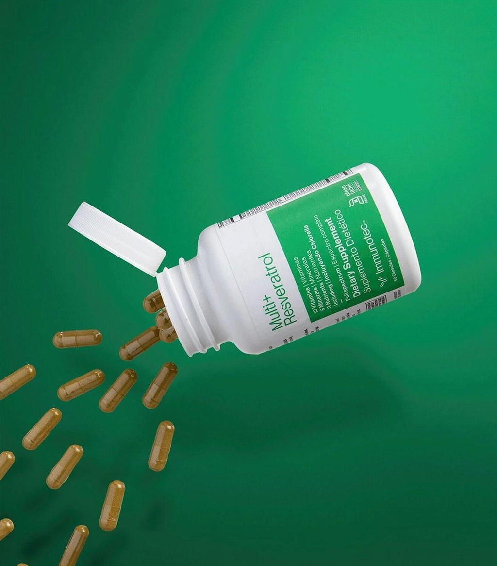 Multi+Resveratrol (Inmunotec) - Antioxidante y Vitalidad Celular- Suplemento Dietario