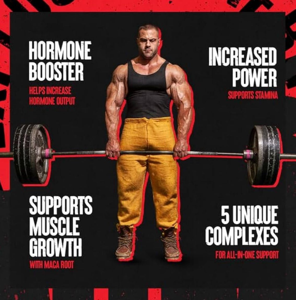 Animal Hormone Booster Stak - Suplemento Dietario