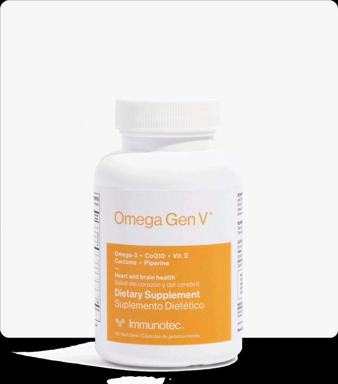 Omega Gen V (Inmunotec) - Omega 3 Premium ALta Pureza - Suplemento Dietario