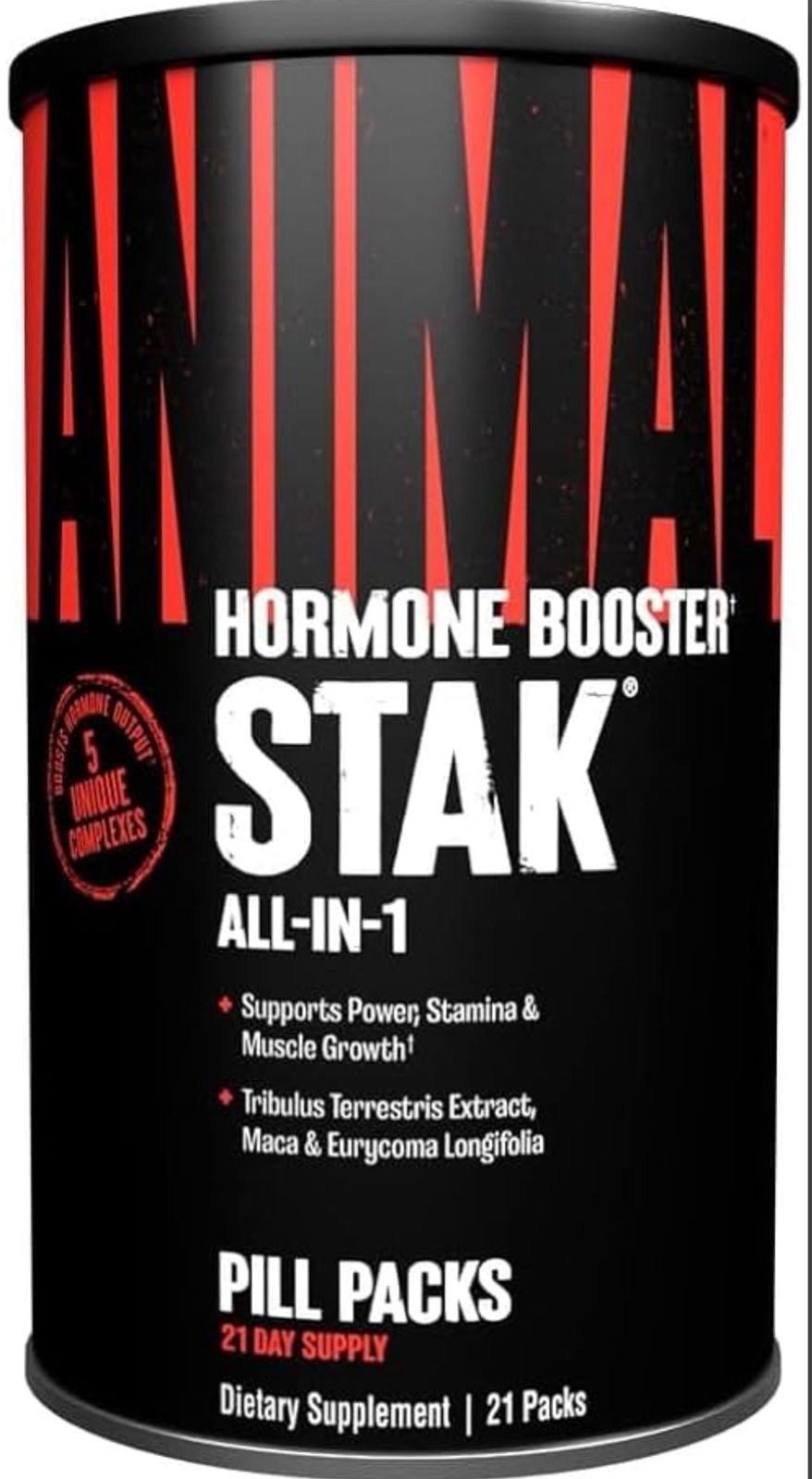 Animal Hormone Booster Stak - Suplemento Dietario