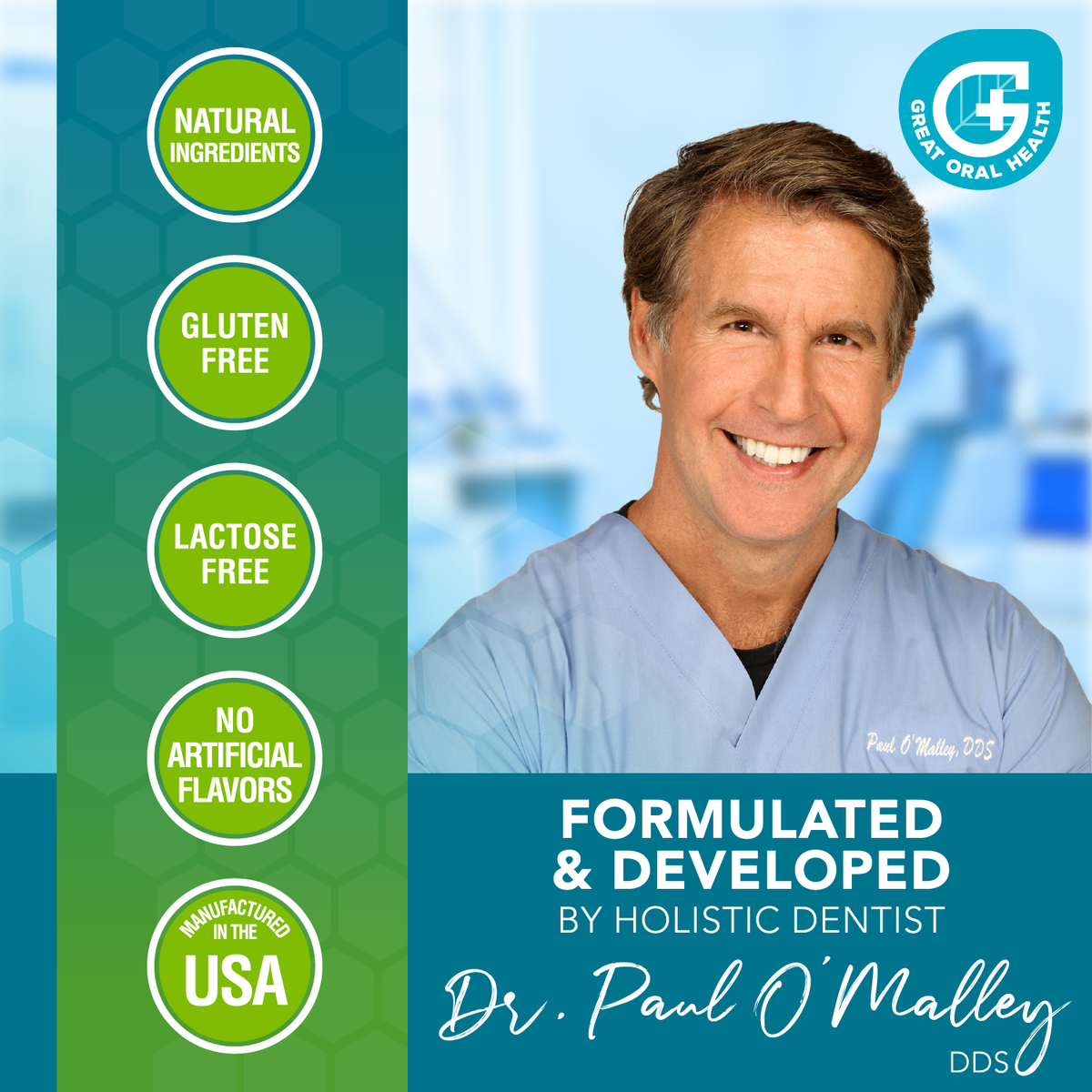 Great Oral Health - Probiótico oral masticable