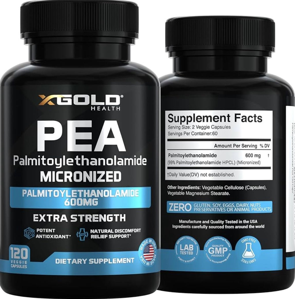 XGold Heatlh - PEA Micronized 600 mg