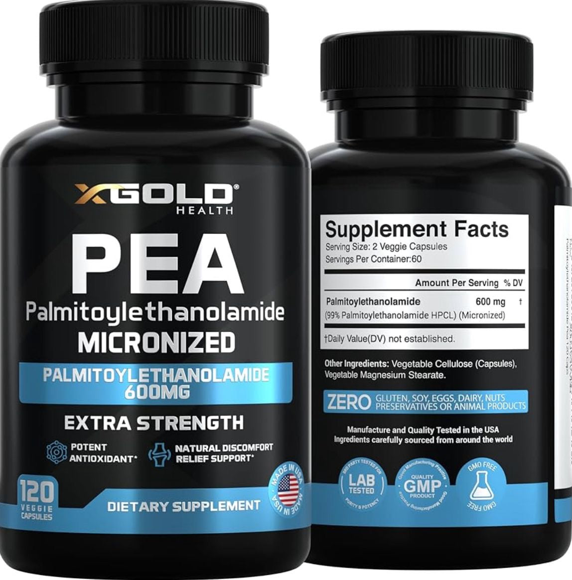 XGold Heatlh - PEA Micronized 600 mg