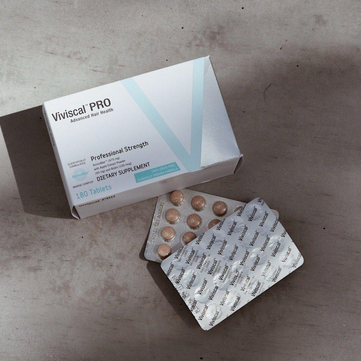 Viviscal Pro 180 tabletas - Suplemento avanzado para el Crecimiento Capilar