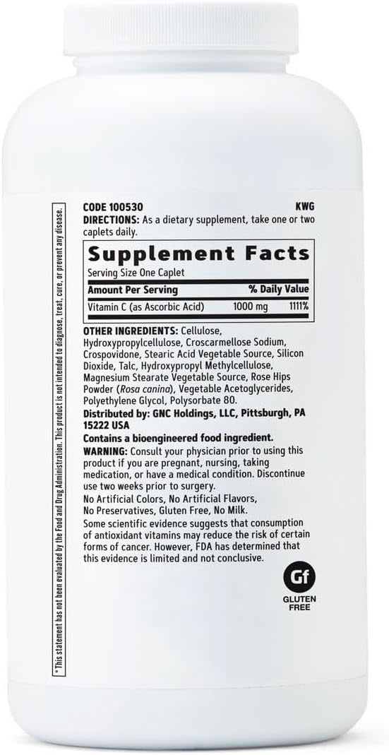 Vitamina C GNC (1000mg)